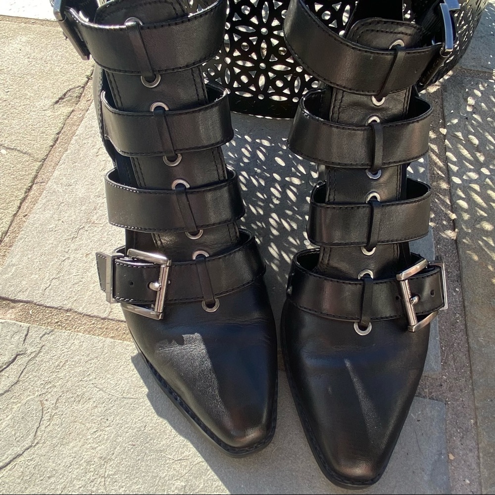 MICHAEL Michael Kors Strappy Buckle Booties